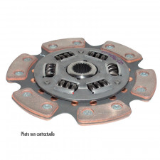Disco de Embrague AP RACING Cerámico Sinterizado Amortiguado Mistubishi Evo7 240mm 6patines 1"x23hileras