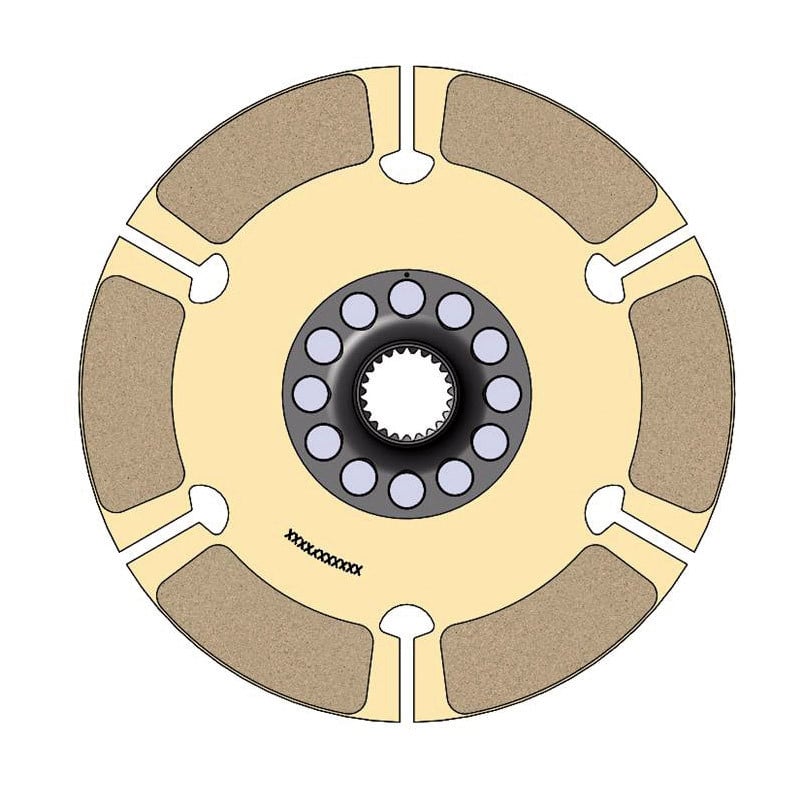 Disco de Embrague AP RACING 184mm 1"x23-7.11Array