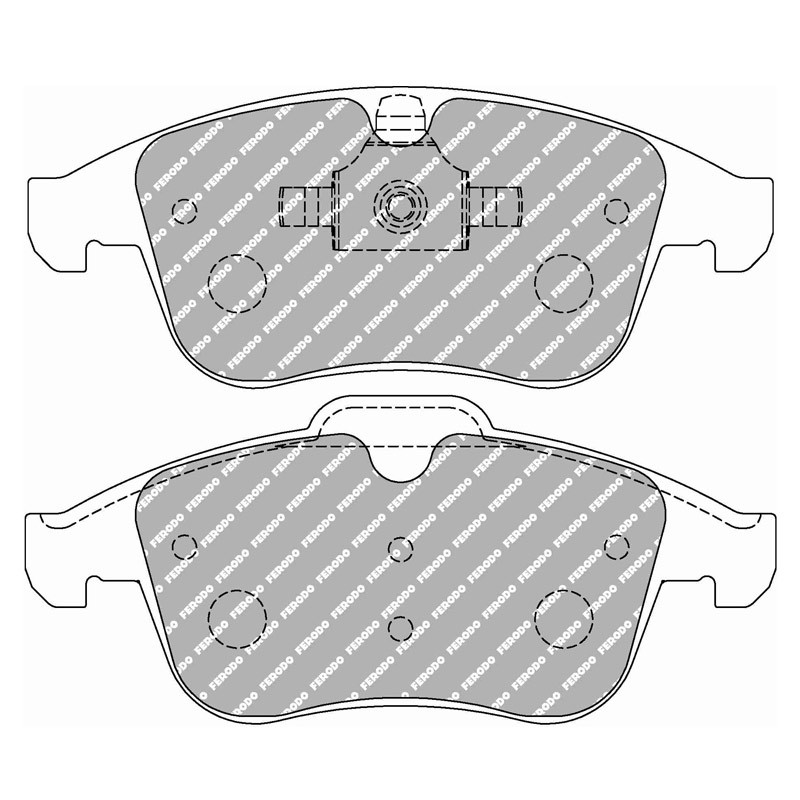 Pastilhas de travão Ferodo DS1.11 Frente Renault Clio 4 1.6TS / Laguna 3Array