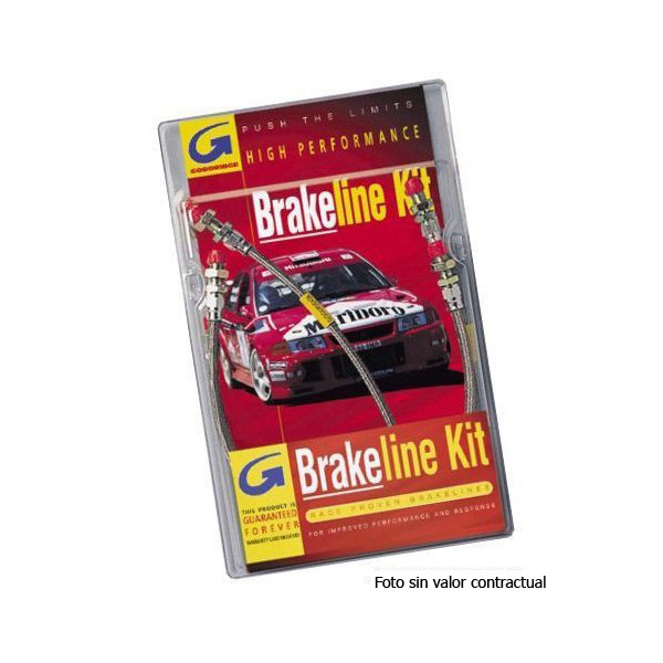 Kit Latiguillos de Freno Goodridge VK2 Delantero Audi S3 Después de 2007 / Seat Leon TFSI Después de 2008Array