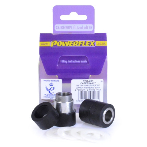 Silentblock Powerflex DeDion "A" tornillo 10mm Caterham 7 Metric Chasis con DeDion & Watts Linkage (2006 -)Array