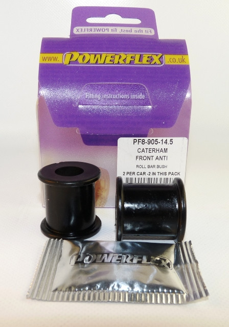 Silent Bloc Powerflex Barra de Rolagem Dianteira 14,5 mm Caterham 7 Chassis Imperial com DeDion & Watts Linkage (73-2006)Array