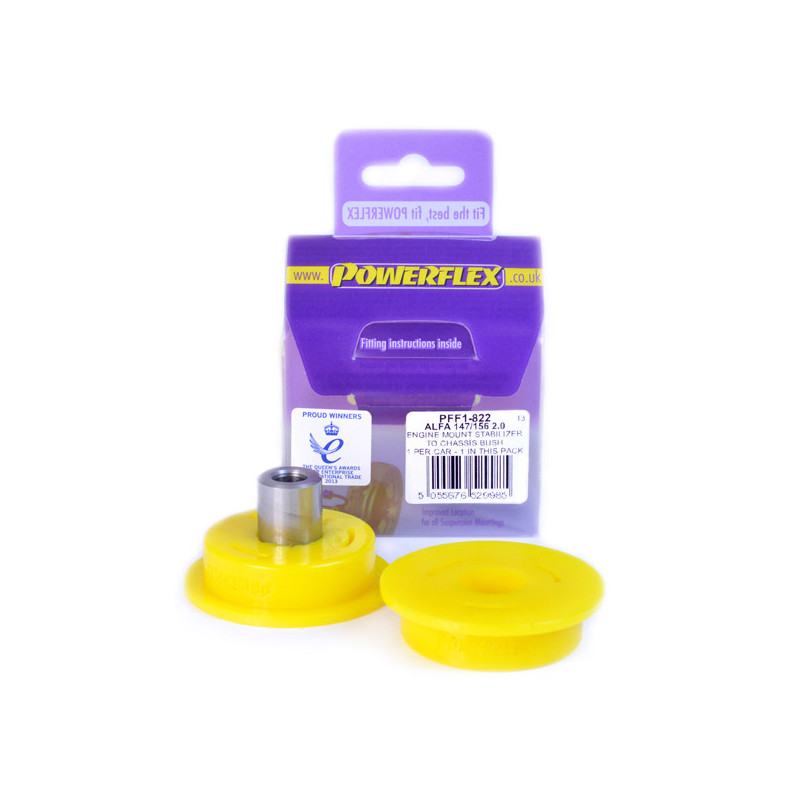 Silent Bloc Powerflex Estabilizador Suporte do Motor no Chassis Alfa Romeo 145, 146, 155 (1992-2000)Array