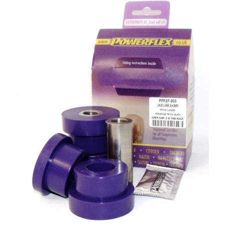 Bloco silencioso inferior dianteiro Powerflex Jaguar XK8, XKR - X100 (1996-2006)