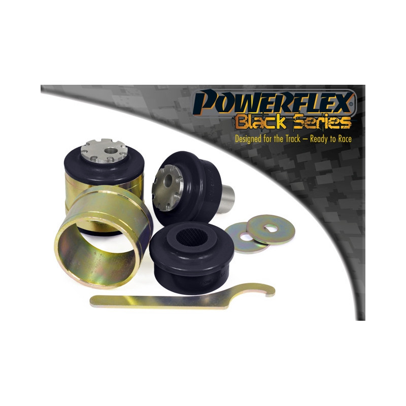 Silent Bloc Powerflex Preto Tirante Radial Inferior Dianteiro no Chassis de Câmbio de Distância Regulável Audi A4 / S4 / RS4 B8 Array