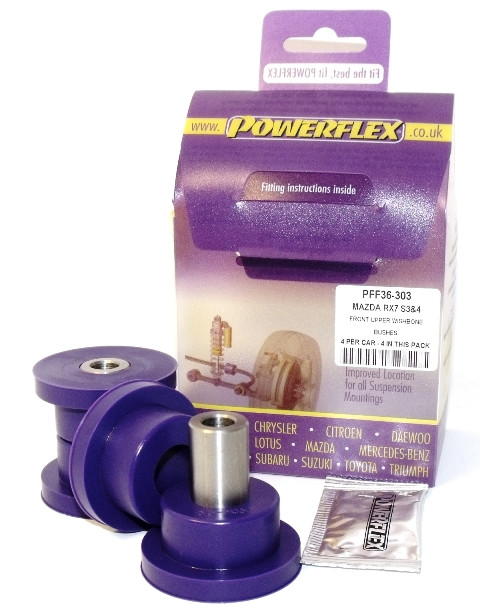 Silent Bloc Powerflex Triângulo Superior Dianteiro Mazda RX-7 Geração 3 e 4 (1992-2002)Array