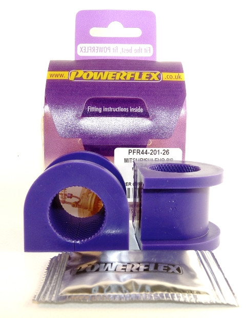 Silent Bloc Powerflex Barra de Rolagem Dianteira 26 mm Mitsubishi Lancer Evolution 7, 8 e 9Array