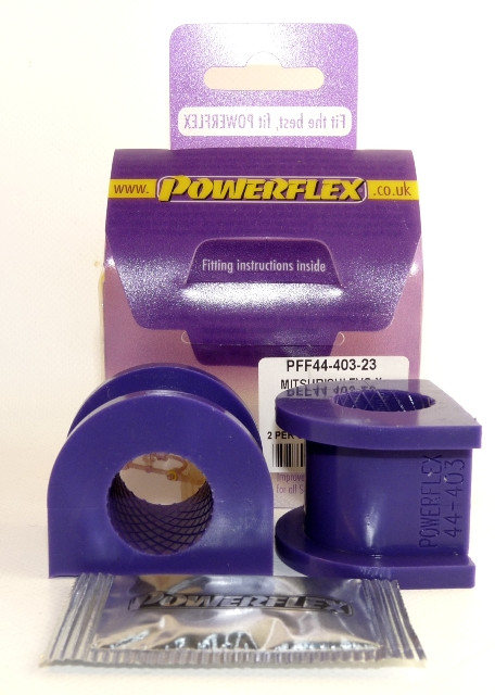 Silent Bloc Powerflex Barra de Rolagem Traseira no Chassis 23 mm Mitsubishi Lancer Evolution 10 CZ4A (10/07-)Array