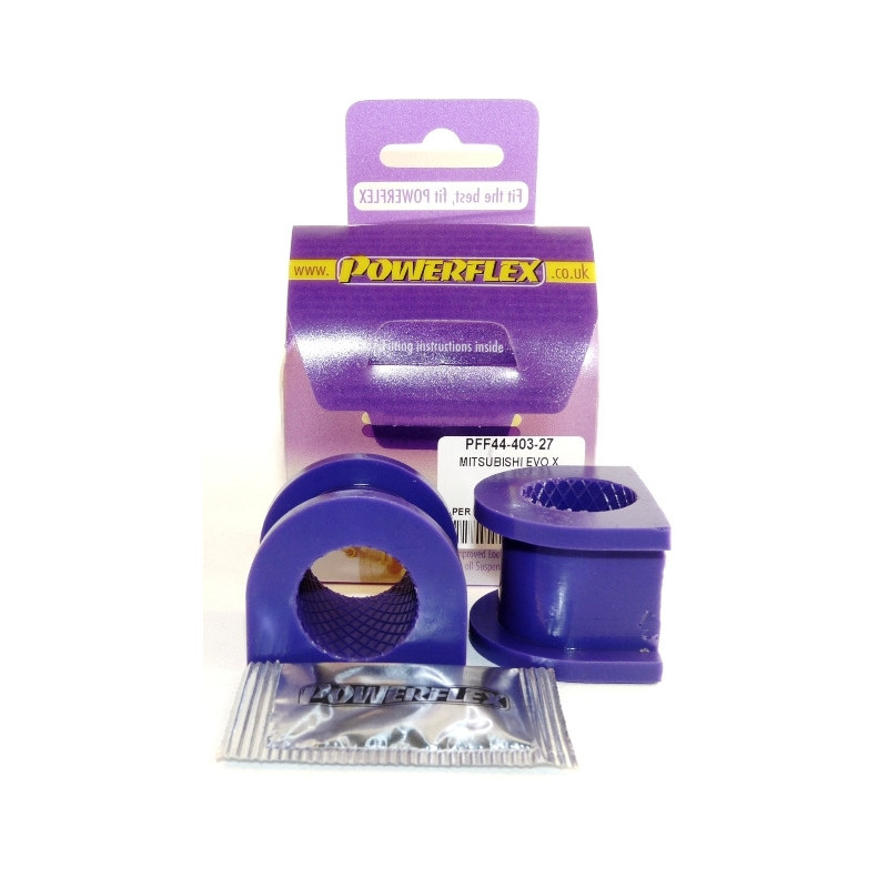 Silent Bloc Powerflex Barra de Rolagem Dianteira para Chassis de 27 mm Mitsubishi Lancer Evolution 10 CZ4A (10/07-)Array