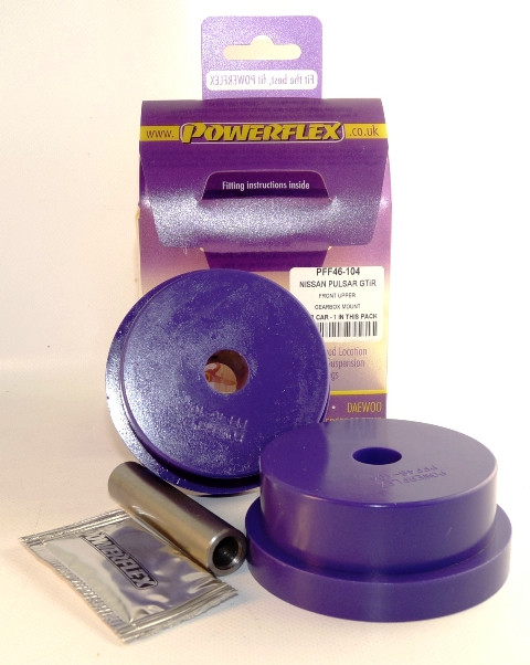 Silentblock Powerflex Kit Soporte Caja de Cambio Delantero Superior Nissan Sunny/Pulsar GTi-R (1990-1994)Array
