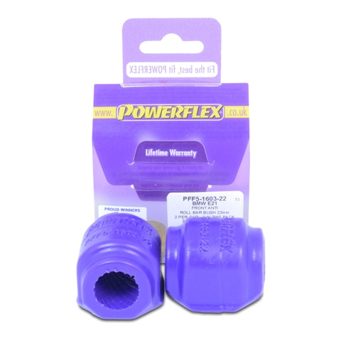 Silentblock Powerflex Barra Estabilizadora Delantera 22mm BMW E21 Serie 3 (1975 - 1978)Array
