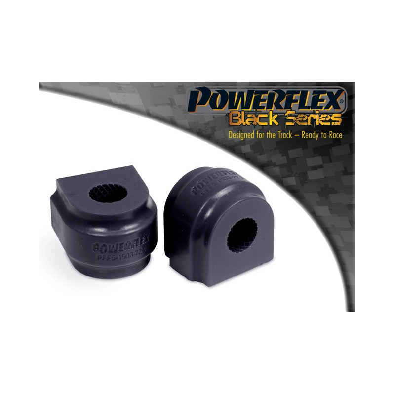 Silent Bloc Powerflex Barra de Rolagem Dianteira Preta 22,5 mm BMW F20, F21 Série 1 (2011 - )Array