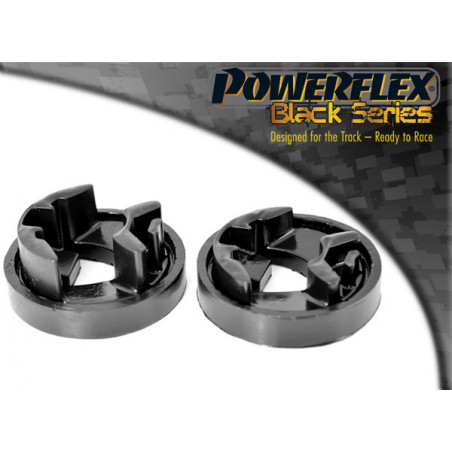 Silentblock Powerflex Preto Longo Inferior do Suporte do Motor Mini Coupe R58 (2011 - 2015)
