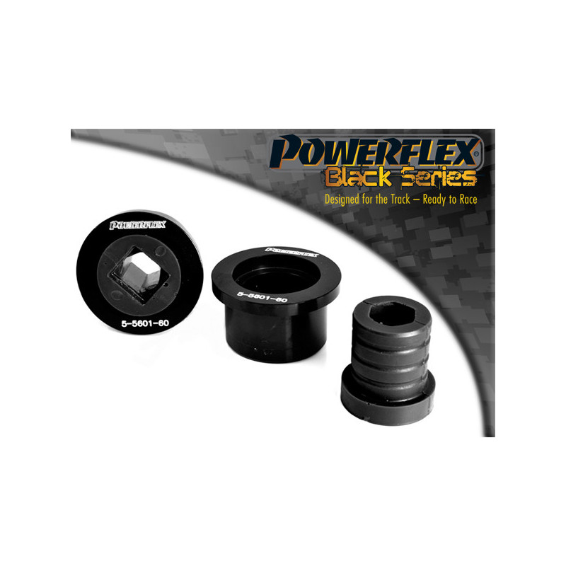 Silent Bloc Powerflex Preto Traseiro Triângulo Dianteiro, Exterior em Alumínio BMW E46 Série 3 (1999 - 2006)Array