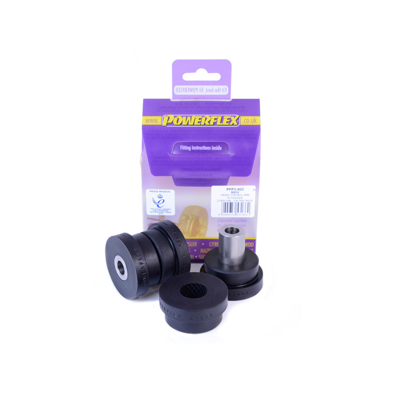 Silent Bloc Powerflex Braço Oscilante da Suspensão Dianteira no Chassis BMW E31 Série 8 (1989 - 1999)Array