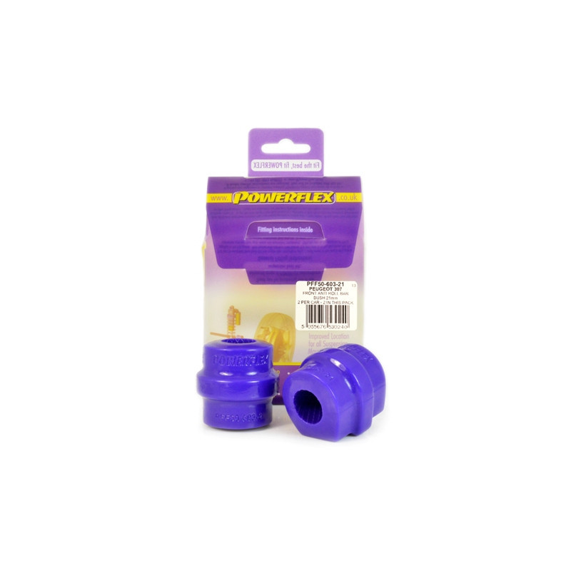 Silent Bloc Powerflex Barra de Rolagem Dianteira 21 mm Peugeot 307 (2001-2011), Peugeot 308 (2007-2014)Array