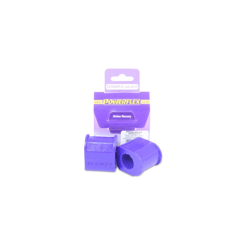 Silent Bloc Powerflex Interno Barra de Rolagem Dianteira 23 mm Renault 5 GT Turbo (1985-1991)Array
