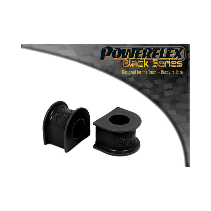Silent Bloc Powerflex Preto Barra de Rolagem Dianteira 24 mm MG ZT (2001-2005)Array