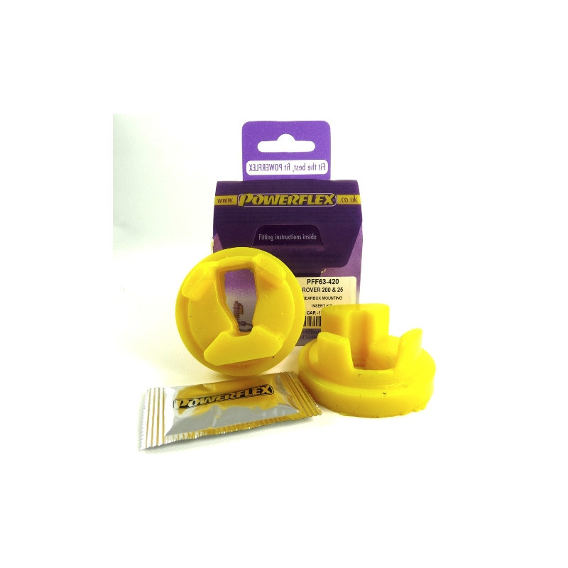 Silent Bloc Powerflex Kit Suporte Caixa de Velocidades MG ZR (2001-2005)Array