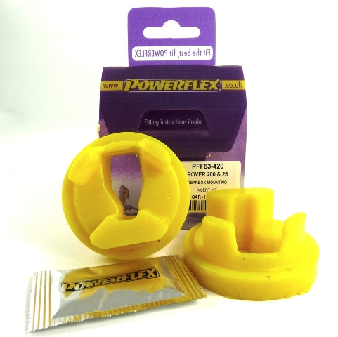 Silent Bloc Powerflex Kit Suporte Caixa de Velocidades MG ZR (2001-2005)Array