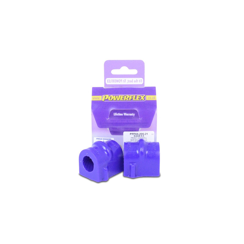 Silent Bloc Powerflex Barra de Rolagem Dianteira 21 mm Saab 9-5 (1998-2010) YS3EArray