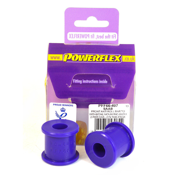 Silentblock Powerflex Unión Barra Estabilizadora Delantera al Trapecio Saab 96 (60-1979)Array