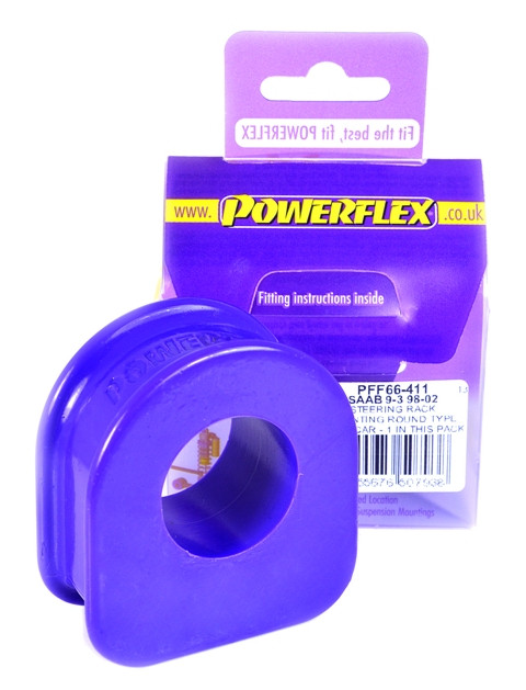 Silent Bloc Powerflex Direção Tipo Redondo Saab 9-3 (1998-2002)Array