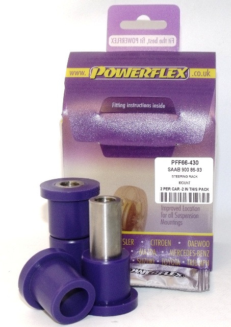 Silent Bloc Powerflex Suporte da Direção Saab 900 (1983-1993)Array