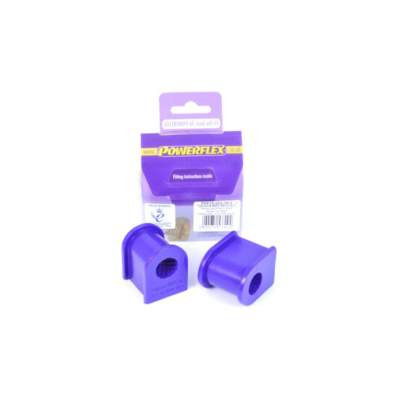 Silent Bloc Powerflex Barra de Rolagem Dianteira 18,5 mm Toyota MR2 SW20 REV 2 a 5 (1991 - 1999)Array