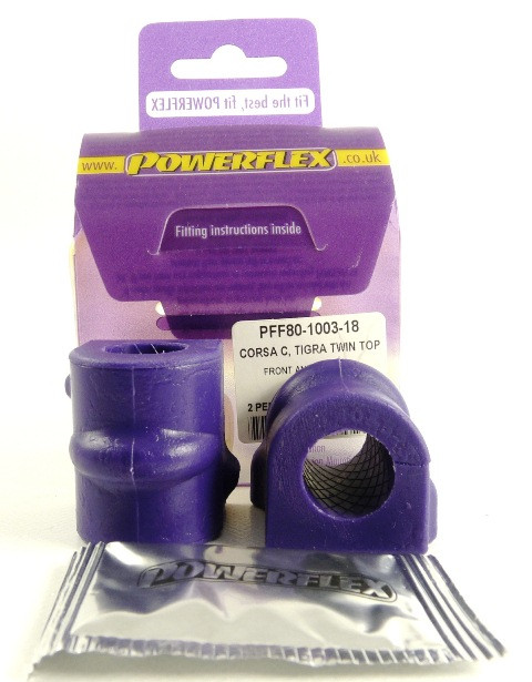 Silentblock Powerflex Barra Estabilizadora Delantera 20mm Opel Astra MK4 - Astra G (1998-2004)Array
