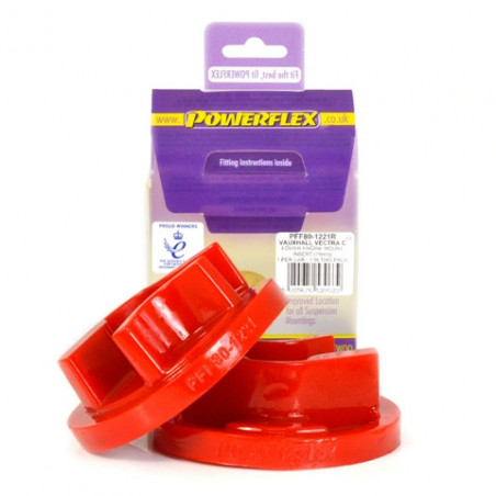 Silentblock Powerflex Soporte Motor Inferior Trasero Diesel (Centre Rond) Cadillac BLS (2005 - 2010)