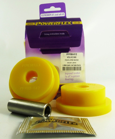 Silent Bloc Powerflex Torcedor Superior do Motor Redondo Grande Volvo S60 (2001-2009), V70-Mk2, S80-Mk1 (2000-2007)Array