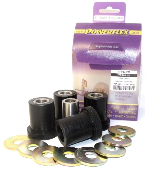 Silent Bloc Powerflex Exterior Triângulo Traseiro Inferior Ferrari 355 (1994-1999)Array