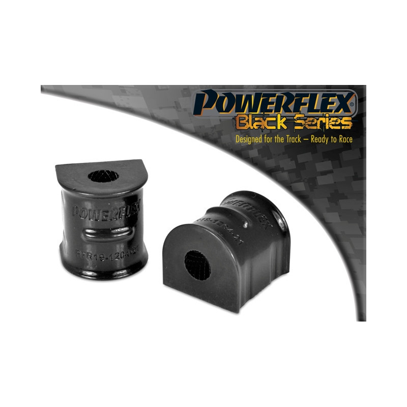 Silent Bloc Powerflex Black Barra de Rolagem Traseira no Chassis 18 mm Ford Focus Mk2, incluindo ST e RS (2005-2010)Array