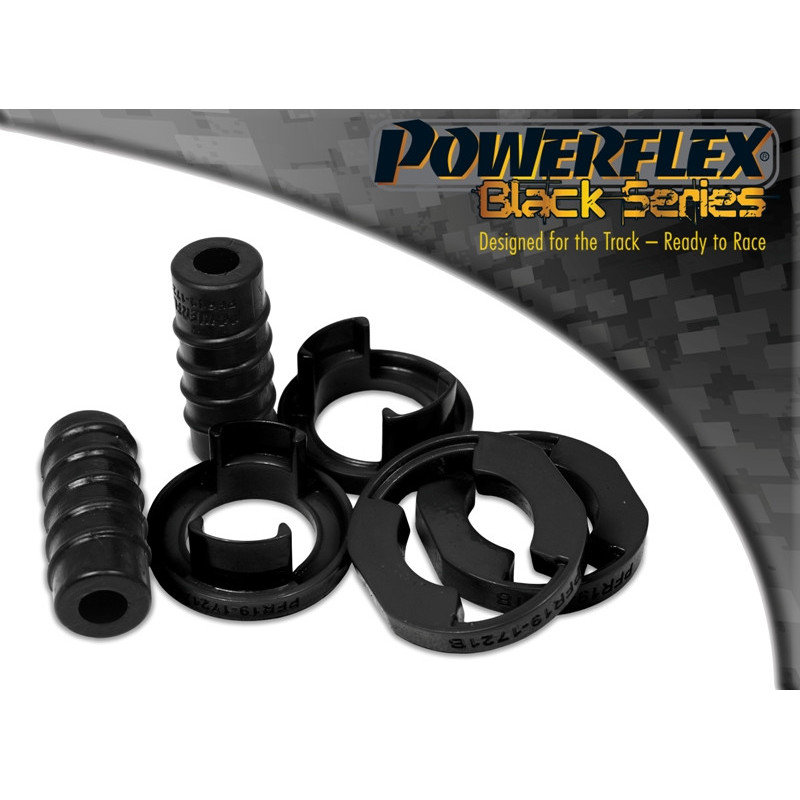 Silent Bloc Powerflex com inserção preta para suporte traseiro Ford Mustang (2015 -)Array