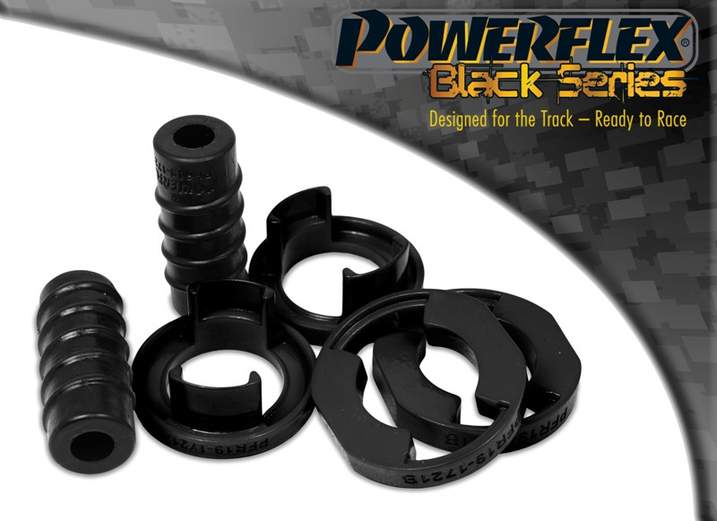 Silent Bloc Powerflex com inserção preta para suporte traseiro Ford Mustang (2015 -)Array