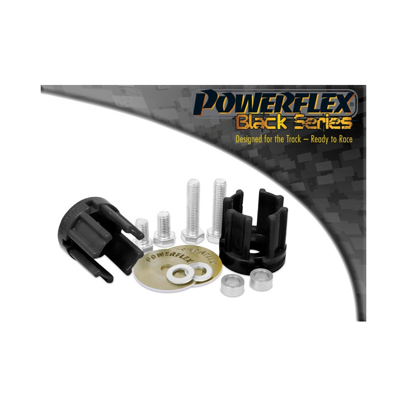Silent Bloc Powerflex com inserção preta para o diferencial dianteiro e traseiro do Ford Mustang (2015 -)Array