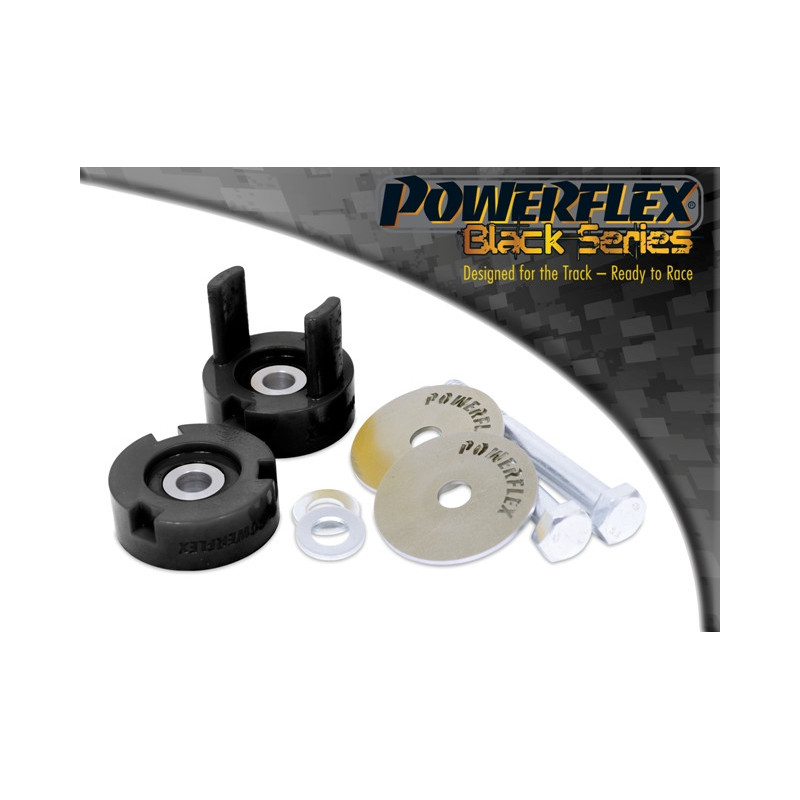 Silent Bloc Powerflex com inserção preta para o diferencial traseiro do Ford Mustang (2015 -)Array