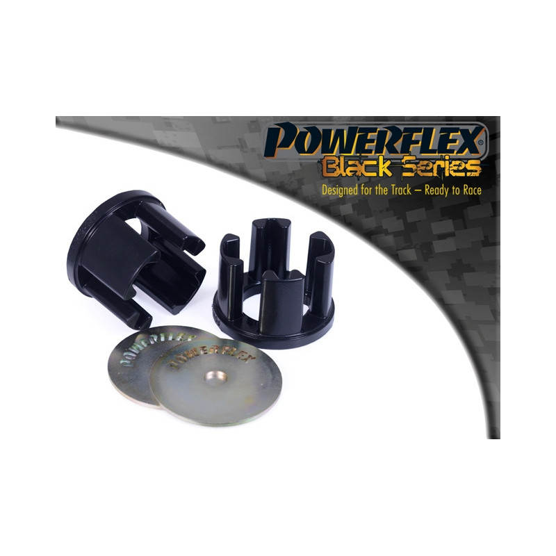 Silent Bloc Powerflex com inserção preta para suporte traseiro do diferencial traseiro Ford Focus Mk3, incluindo ST (2011 -)Array