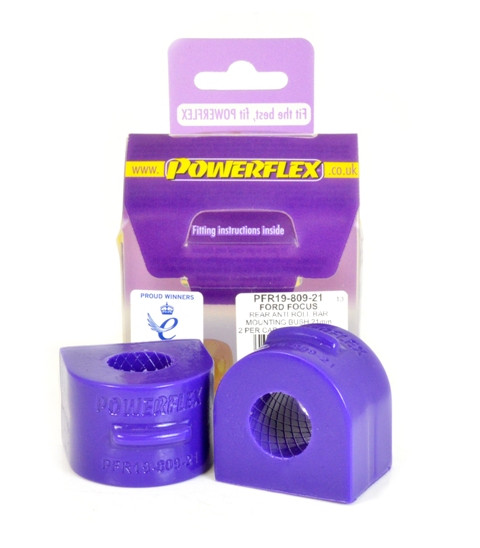 Silentblock Powerflex Barra Estabilizadora Trasera 21mm Ford Focus Mk1 incl ST y RS (hasta 2006)Array
