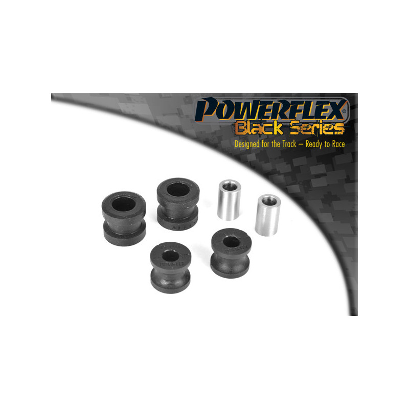 Silent Bloc Powerflex Preto Kit de Ligação Barra de Rolagem Traseira Honda Civic EG4, EG5, EG6, EJ1 e EJ2 92-96 Integra Type R 9Array