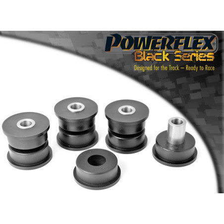 Barra Panhard Traseira Preta Silentblock Powerflex Jaguar XJ6, XJ6R - X300 e X306 (1994-1997)