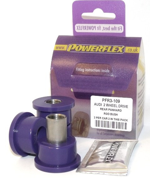 Silent Bloc Powerflex Fixação Panhard Traseira Audi 80, 90, incluindo Frontal (73 - 1996)Array