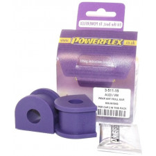 Silentblock Powerflex Barra Estabilizadora Trasera 15mm Audi 80, 90 Quattro incl Avant (1992-1996), S2 B4, RS2 B4 (1994-1996)