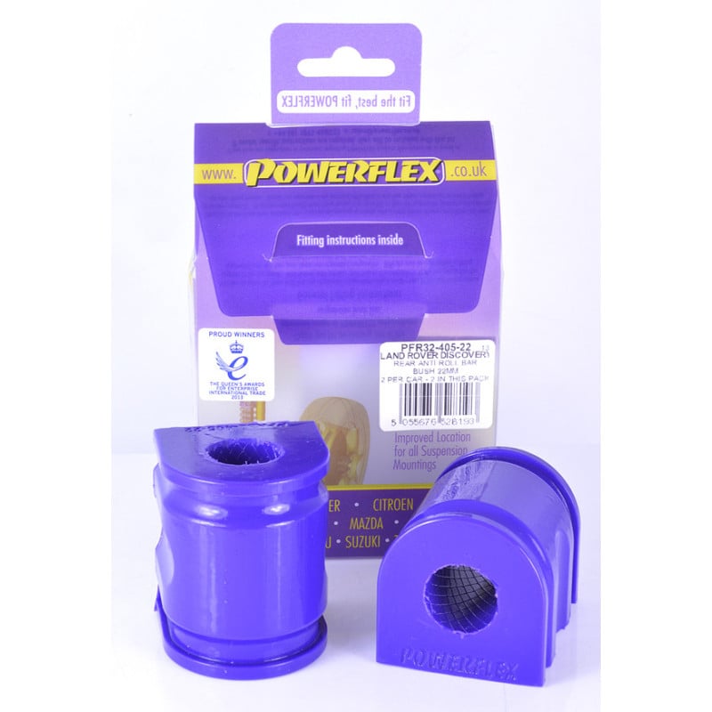 Silent Bloc Powerflex Barra de Rolagem Traseira 22 mm Land Rover Discovery 3 / LR3 (2004 - 2009)Array