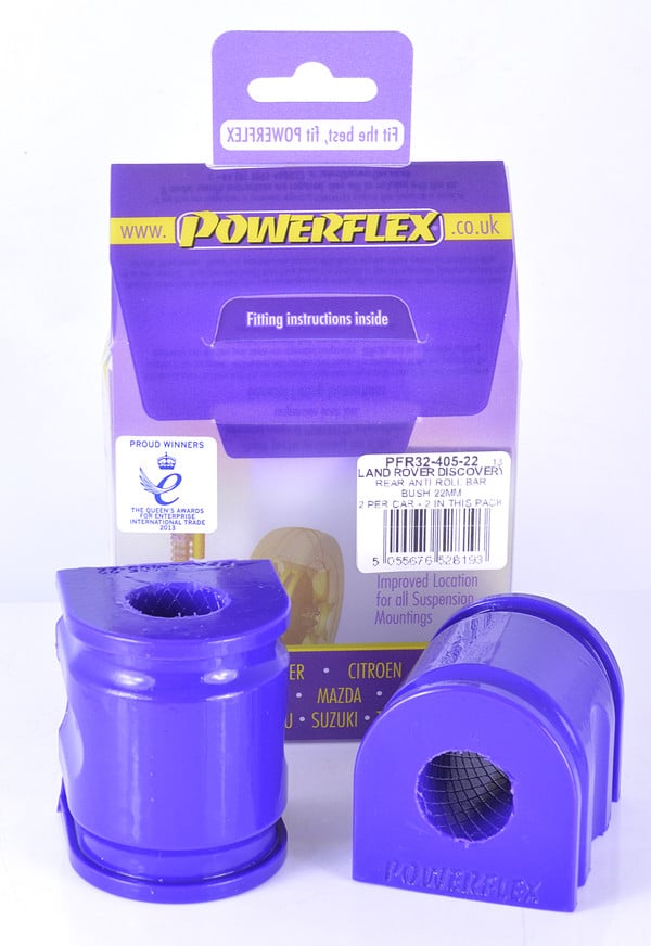 Silent Bloc Powerflex Barra de Rolagem Traseira 22 mm Land Rover Discovery 3 / LR3 (2004 - 2009)Array