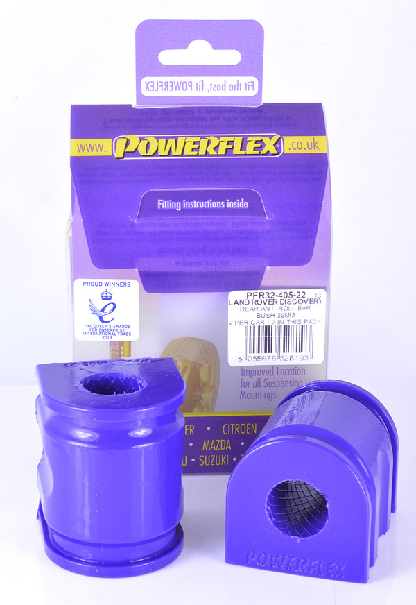 Silentblock Powerflex Barra Estabilizadora Trasera 22mm Land Rover Discovery 3 / LR3 (2004 - 2009)Array