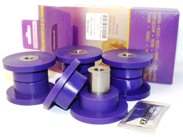 Silent Bloc Powerflex Traseiro Triângulo Superior Dianteiro Mazda RX-7 Geração 3 e 4 (1992-2002)Array