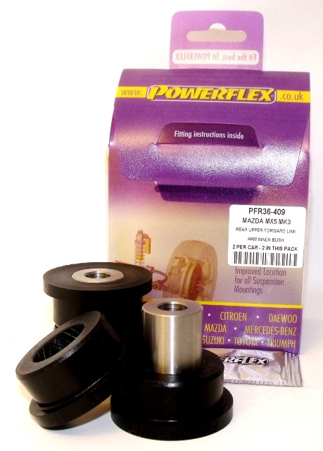 Silentblock Powerflex Interior Unión Delantera Brazo Trasero Mazda MX-5, Miata Mk3 NC (2005-2015)Array