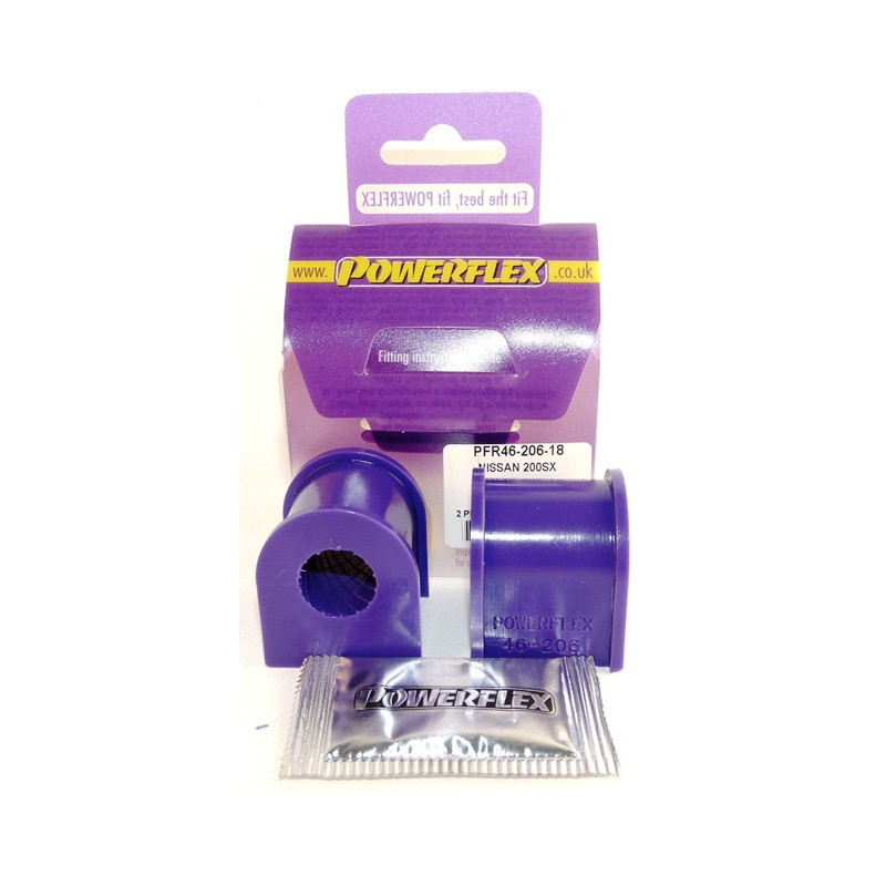Silent Bloc Powerflex Barra de Rolagem Traseira 18 mm Nissan 200SX - S13, S14, S14A e S15Array